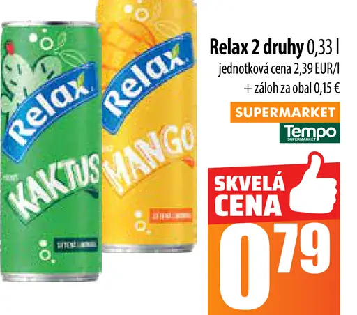 Relax 2 druhy