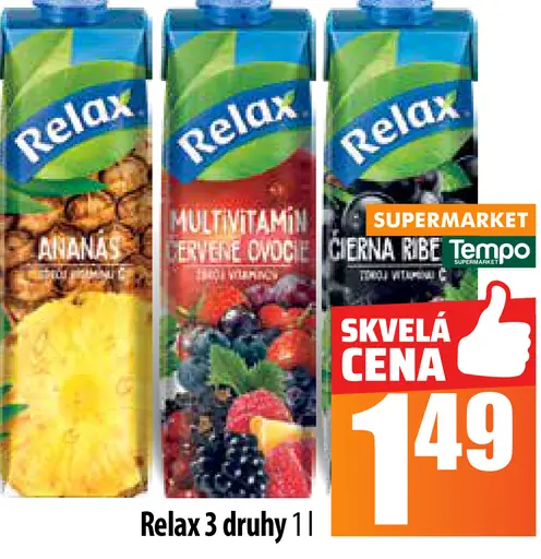Relax 3 druhy
