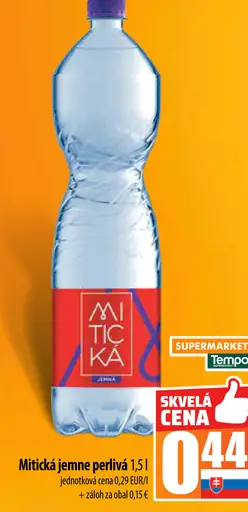 Mitická jemne perlivá