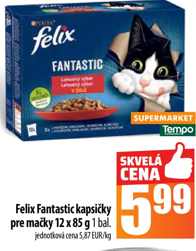 Felix Fantastic kapsičky pre mačky