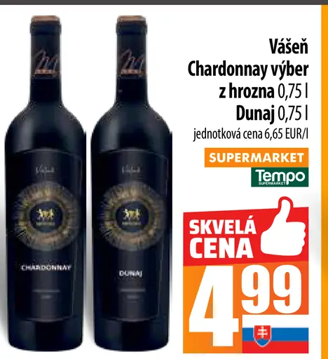 Vášeň Chardonnay výber z hrozna