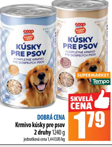 COOP Kusky pre psov