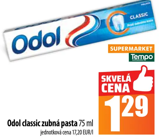Odol zubná pasta Classic