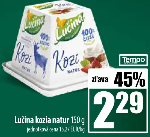 Lučina kozia natur