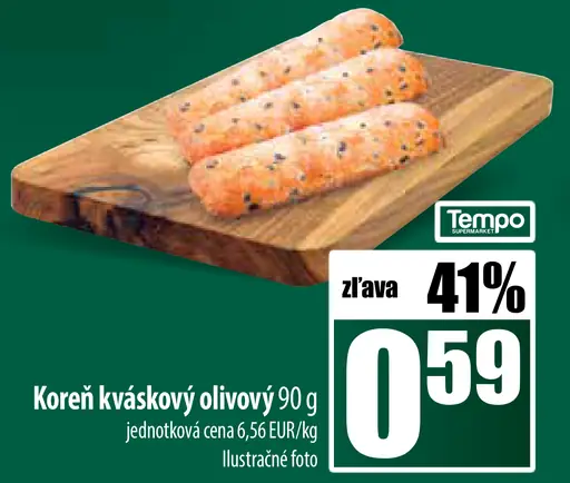 Korení kváskový olivový