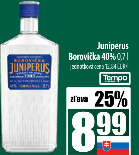 Juniperus Borovička 40%
