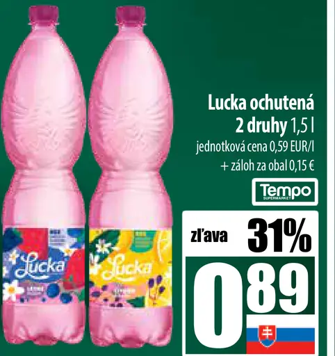 Lucka Ochutená voda