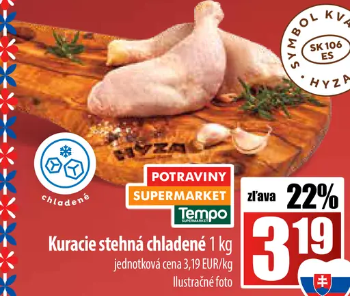 Kuracie rezne chladené