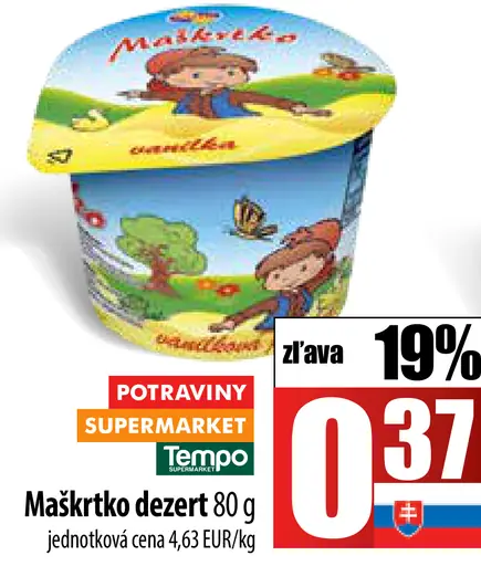 Maškrtko dezert