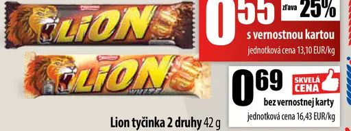 Lion tyčinka