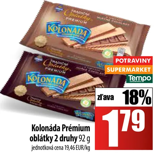 Kolonáda Premium oblátky