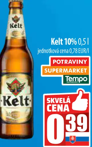 Kelt 10 plechovka