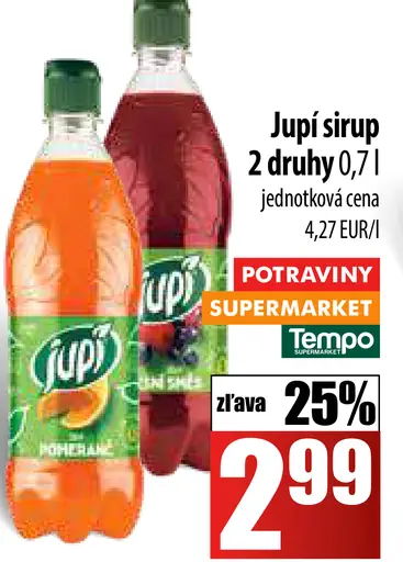 Jupí sirup