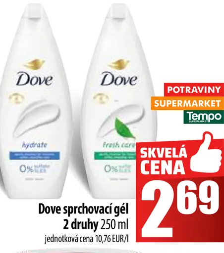 Dove sprchový gél