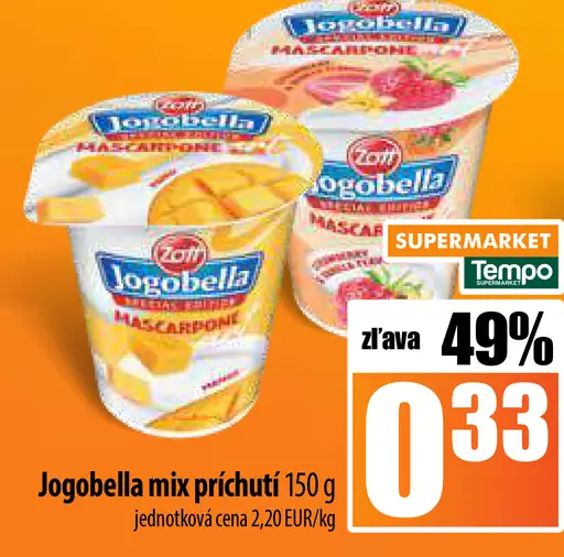 Zott Jogobella mascarpone