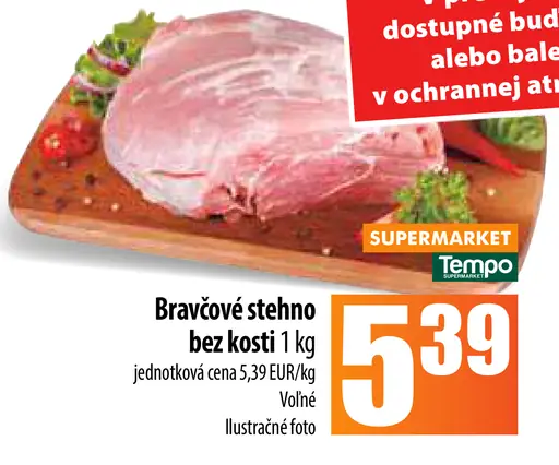 Bravčové stehno bez kosti