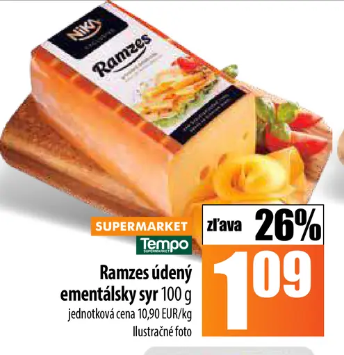 Ramzes údený ementálsky syr