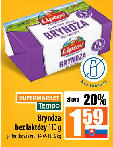 Liptov Bryndza bez laktózy