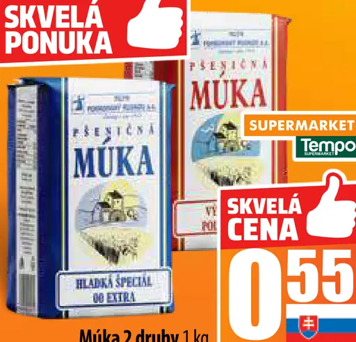 Múka 2 druhy