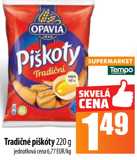 Tradičné piškóty