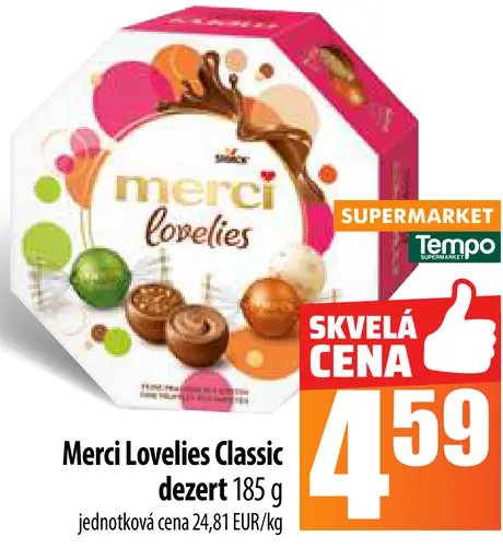 Merci Lovelies Classic dezert