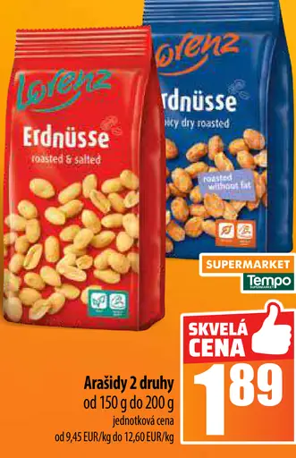 Arašidy