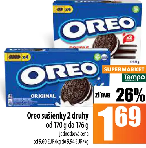 Oreo sušienky