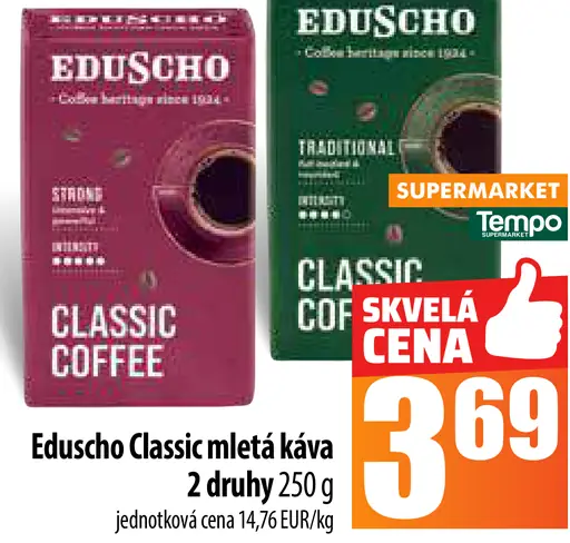 Eduscho Classic mletá káva