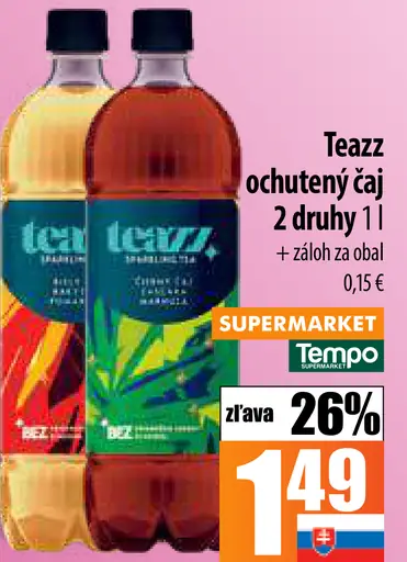 Teazz ochutený čaj