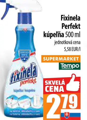 Fixinela Perfekt kúpeľňa