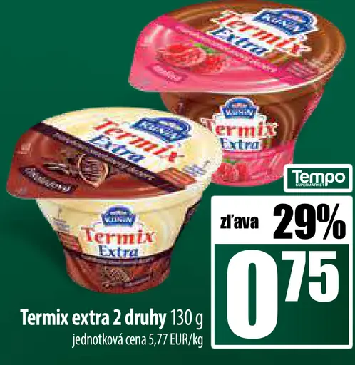 Termix extra 2 druhy
