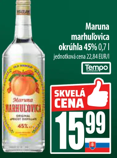 Maruna marhuľovica okrúhla