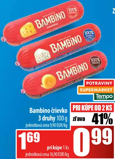 Bambino črievko