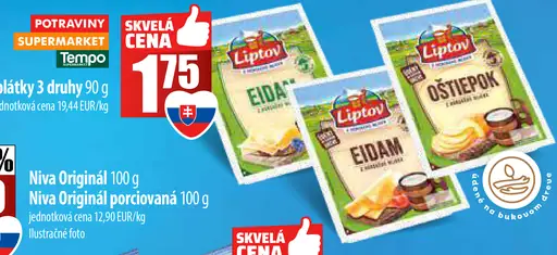 Liptov plátky 3 druhy