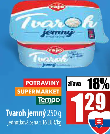 Rajo Tvaroh jemný
