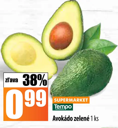 Avokádo zelené