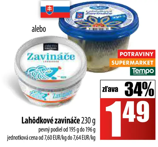 Zavináče lahôdkové