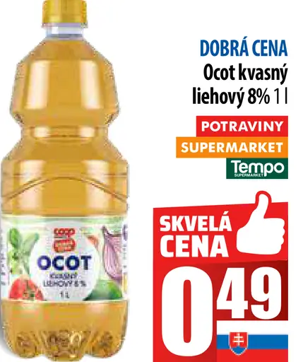 Ocot kvasný liehový 8%