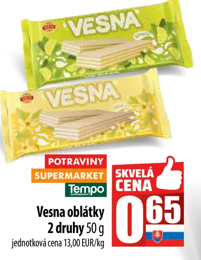 Vesna oblátky