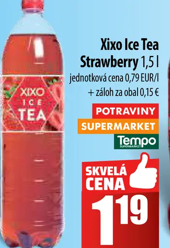 Xixo Ice Tea strawberry