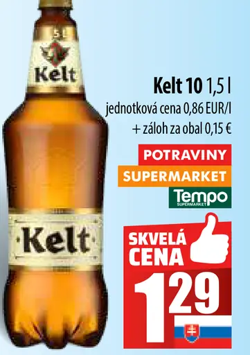 Kelt plechovka