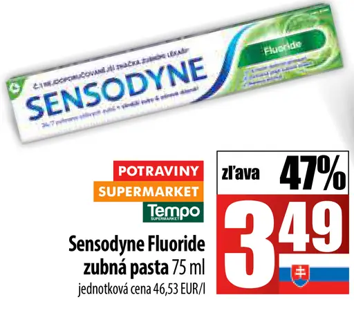 Senovský vápenec zubná pasta