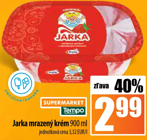 Jarka mrazený krém
