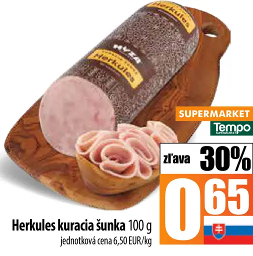 Herkules kuracia šunka
