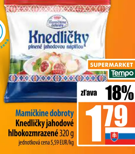 Maminkine dobroty Knedličky jahodové