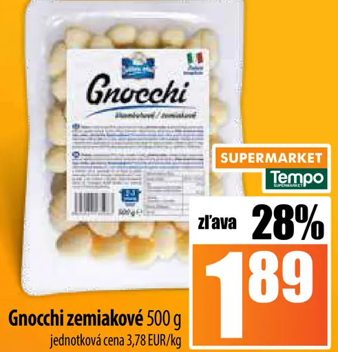 Gnocchi zemiakové