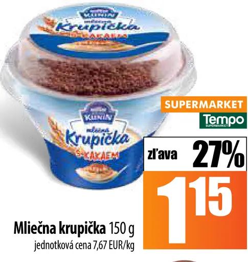 K-Classic Mliečna krupička