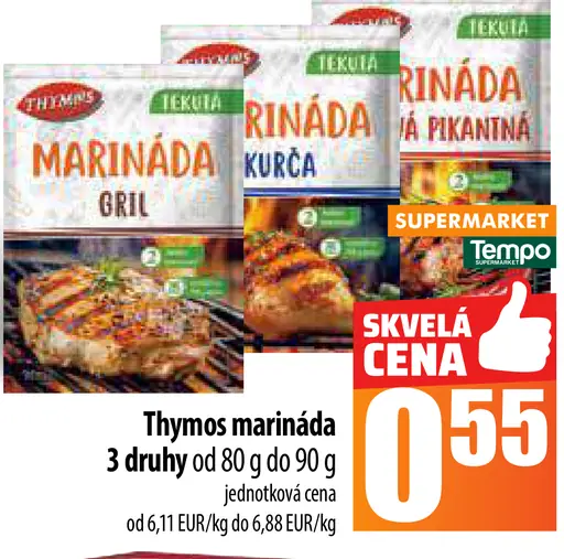 Thymos marináda
