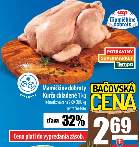 Mamičkine dobroty Kurča chladené