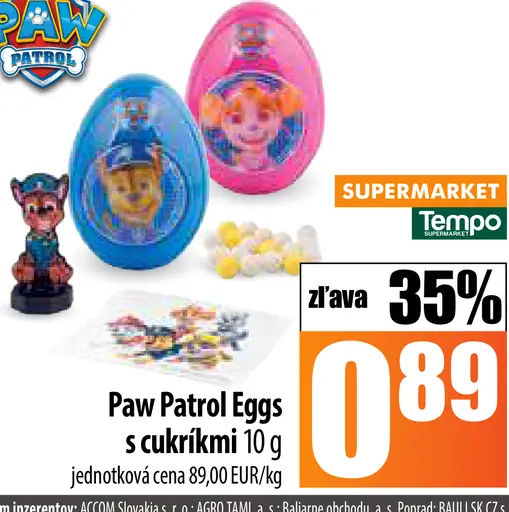 Paw Patrol Eggs